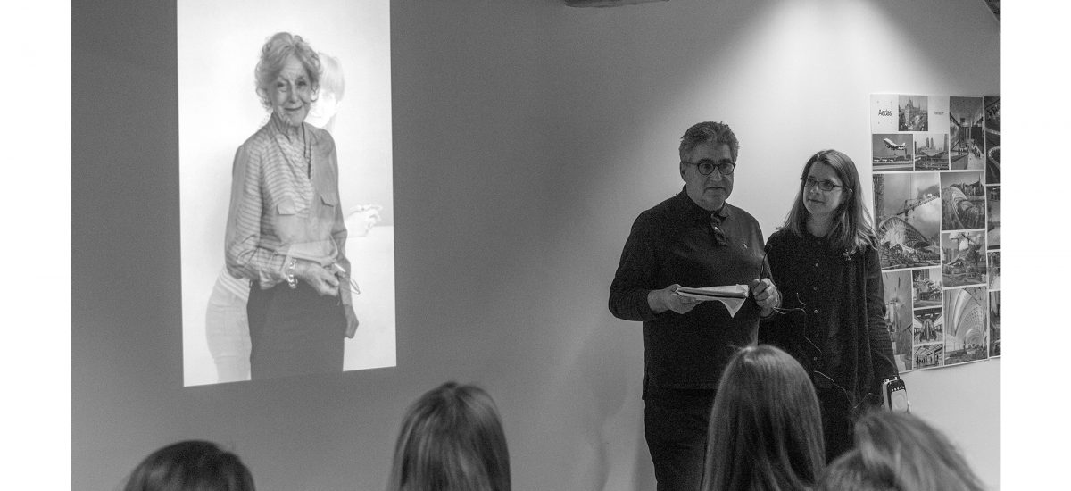 Cristina and Morley at the Launch of the IWC project